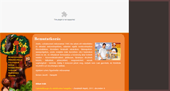 Desktop Screenshot of hangoloszinhaz.hu
